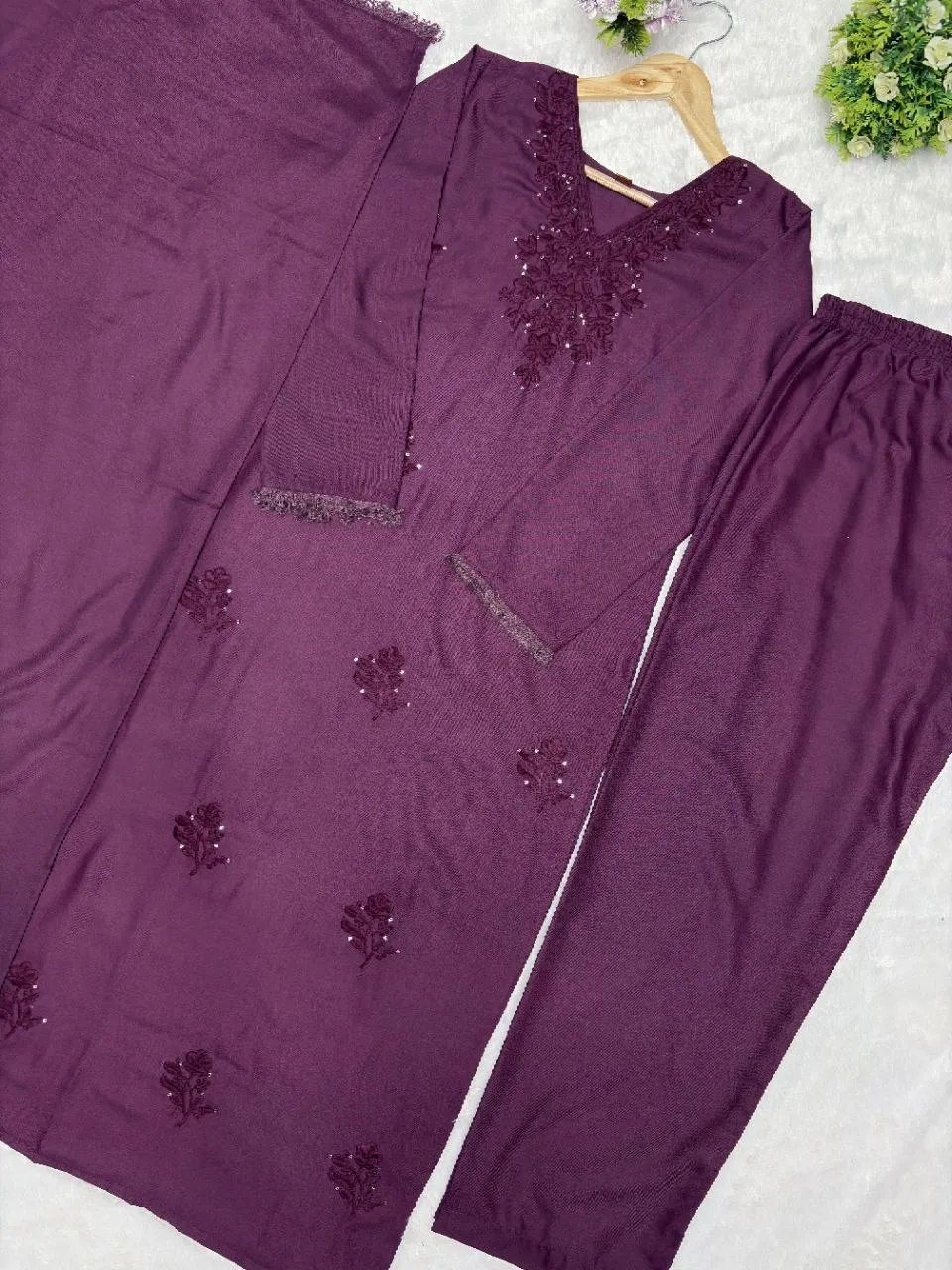 Stylish ATQ 1007 Rayon Cotton Sequence Embroidery Office Wear Readymade Dress 2026