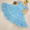 Beautiful ZT 215 Mul Chanderi Printed Festival Fancy Frock 2026