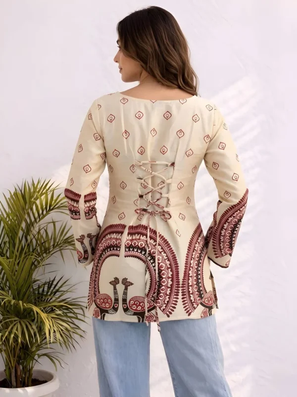 Launching Shiv 1068 Cotton Kalamkari Printed Festival Short Kurti 2026
