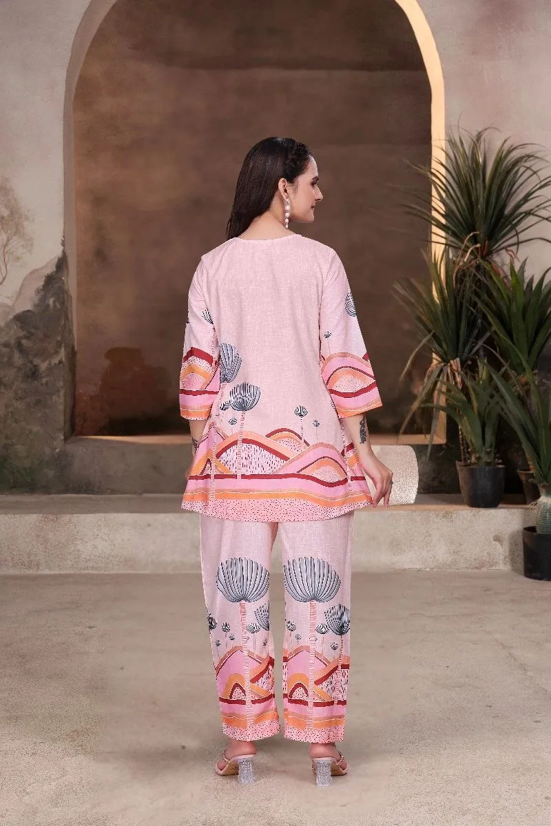 Buy AEA Vertican Printed Daily & Office Wear Co Ord Set 2026
