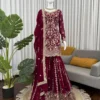 Stylish Deepika 5939 Georgette Thread Wedding Pakistani Gharara Suit With Dupatta 2026