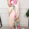 Launching WMN 7053 Satin Silk Printed Party Wear Saree Collection 2026