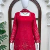 Deepika 6038 Fendy Silk Thread Work Party Wear Kurti Palazzo