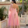 Launching Deepika 6039 Natural Crep Moti Work Anarkali Gown Pant Dupatta 2026