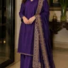 Buy Alia 589 Hamia Silk Sequence Embroidery Work Kurti Palazzo With Dupatta 2026