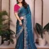 Kiara Oreva8 Rangoli Silk Embroidery Work Wedding Saree Collection