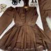 Stylish Baby 251 Roman Silk Embroidery Gown Sharara Dupatta Set Kids Wear 2026