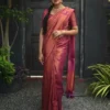 Buy SS180 Hiran Lichi Silk Jacquard Party Wear Saree Online Shopping 2026