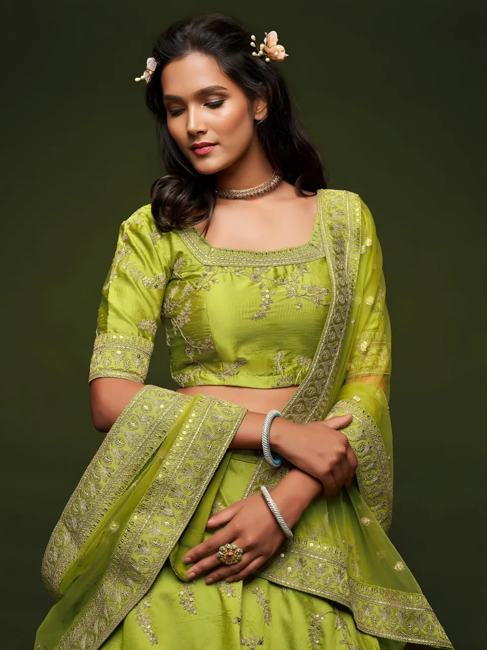 Launching Zeel 7801 Art Silk Sequence Embroidery Work Wedding Lehenga Choli 2026