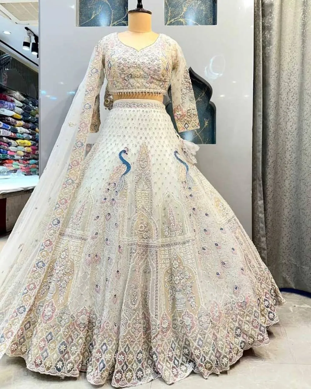 Buy SBD 1746 Net Embroidery Sequence Work Wedding & Party Wear Lehenga Choli 2026