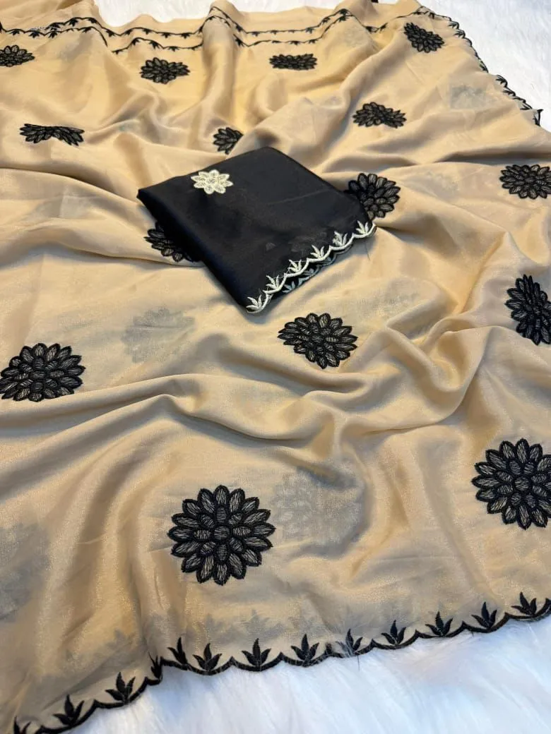 Latest SS180 Suryamukhi Rangoli Silk Embroidery Saree Market in India 2026