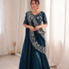 Launching Madhuri 191 Crunshi Embroidery Sequence Work Ready To Wear Saree Online 2026