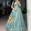 Beautiful WMN 2021 Shimmer Zari Weaving Work Lehenga Choli Collection 2026
