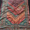 Beautiful WMS Roman Silk Printed Mirror Work Trending Durgapuja Saree 2026