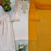 Latest Sabina 542 Satin Glass Embroidery Thread Work Salwar Suit Wholesale Market 2026
