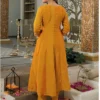 Beauty J 1023 Vichitra Silk Designer Embroidery Anarkali Gown Pant Dupatta