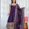 Launching STD 6075 Vichitra Silk Embroidery Wedding Gown Collection 2026