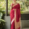 Beautiful LFK 5327 Silk Jacquard Zari Work Wedding Banarasi Saree Wholesale Market Surat 2026