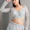 Launching SBD 1763 Organza Silk Sequnce Embroidery Work Lehenga Choli Exporters in India 2026