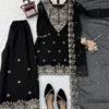 Launching Deepika 6031 Georgette Thread Sequence Work Party Wear Sharara Suit Dupatta 2026