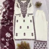 Beautiful BV 474 Rayon Embroidery Work Festival Readymade Dress Exporter Online 2026