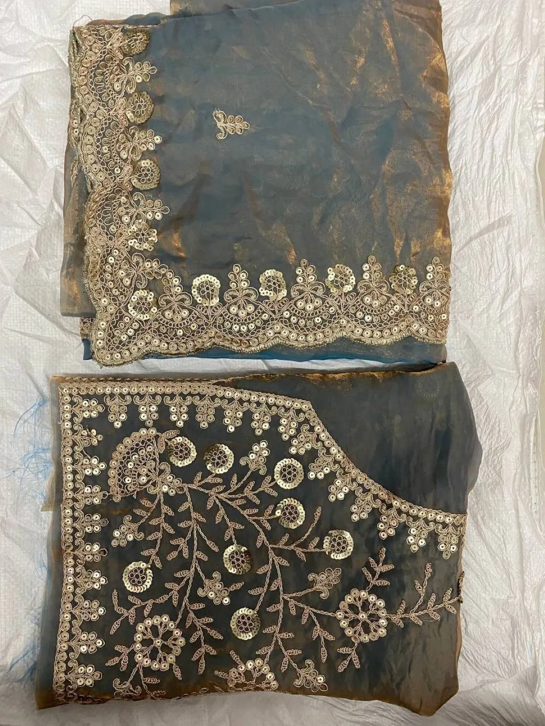 Latest RC1 Spech Silk Sequence Embroidery Work Trending Wedding Saree 2026