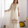 Launching Sabina 892 Fendy Silk Embroidery Festival Sharara Suit Collection 2026 2026