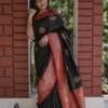 Rani 279 Lichi Silk Jacquard Work Wedding Saree Manufacturer in india