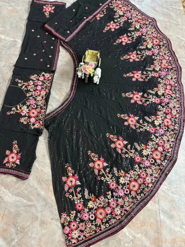 Beautiful SBD 1772 Georgette Sequence Embroidery Work Party Wear Lehenga Choli 2026