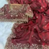 Stylish RBC 6046 Keree Fandy Satin Silk Embroidery Wedding Saree 2026