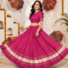 ATQ Reyon Cotton Gota Patti Work Chaniya Choli Navratri Collection