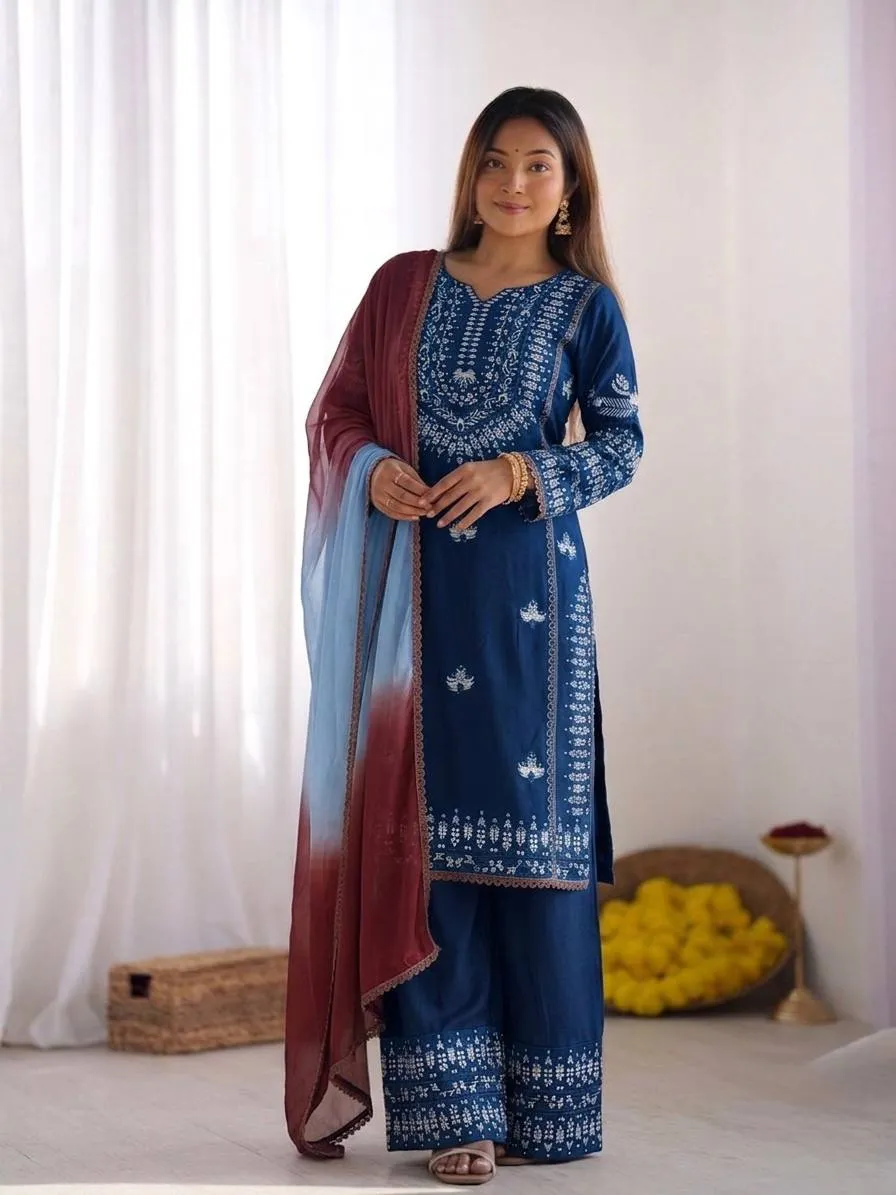 Stylish Sabina 888 Rayon Cotton Embroidery Party Wear Pakistani Suit 2026