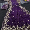 Beautiful Kusum 827 Apexa Fandy Chiffon Zari Thread Work Festival Saree 2026