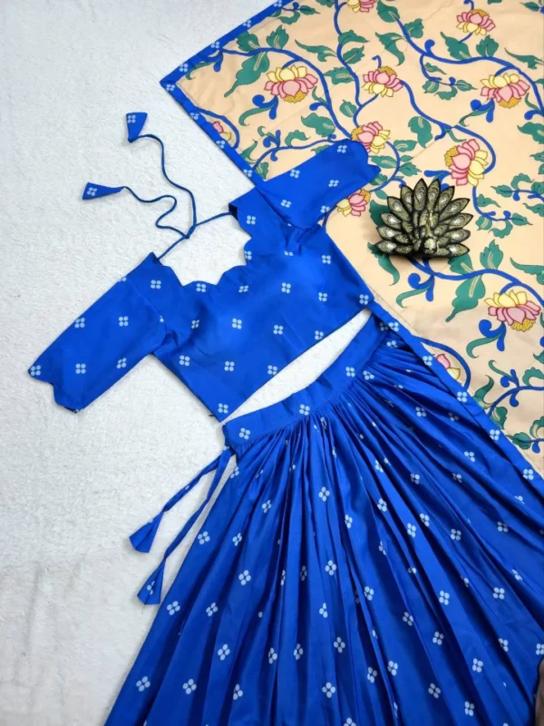Launching ZT 204 Kalamkari Cotton Printed Lehenga Choli Wholesale Suppliers in India 2026