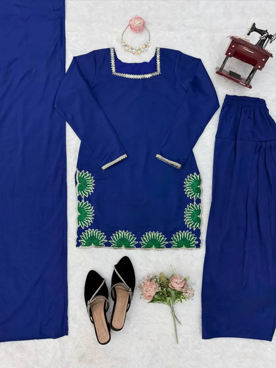 Stylish Deepika 1620 American Silk Thread Sequence Work Party Wear Salwar Suit 2026