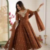 Beautiful Sabina 5012 Blooming Sequence Embroidery Anarkali Gown Bottom With Dupatta 2026