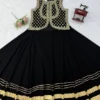 Deepika 6036 Georgette Thread Sequence Work Top Skirt Lehenga
