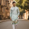 Buy Kiara Killer4 Cotton Embroidery Wedding Kurta Pajama Wholesale Market in Surat 2026