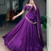Latest WMN 1446 Aaruni Nc Silk Plain Party Wear Lehenga Choli Exporter Online 2026