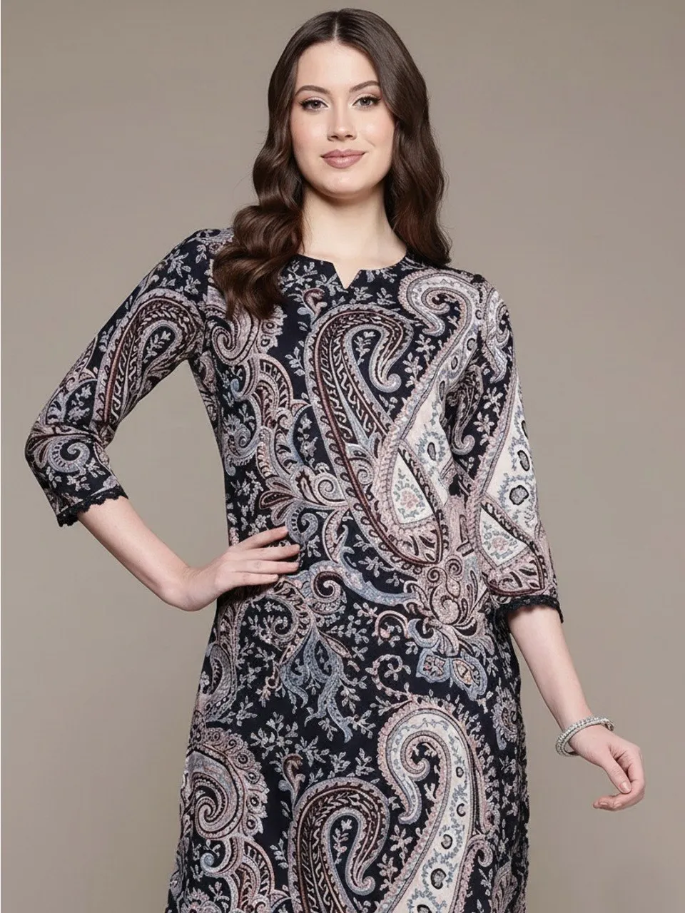 Latest Aradhna 2068 Rayon Printed Trending Office Wear Kurti Pant Set 2026