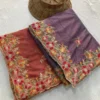 Kiara Param Embroidery Work Party Wear Saree