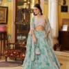 WMN 1144 Georgette Thread Embroidery Party Wear Lehenga Choli