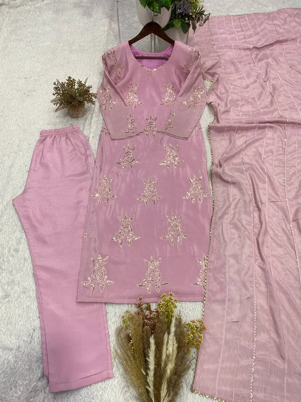 Latest BV 476 Chinon Sequnce Embroidery Work Readymade Dress 2026