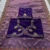 Kiara Shukla2 Fendy Satin Silk Embroidery Saree Wholesalers in Surat