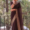 Latest RGS Arrival Viscose Chinon Jacquard Work Daily Wear Saree 2026