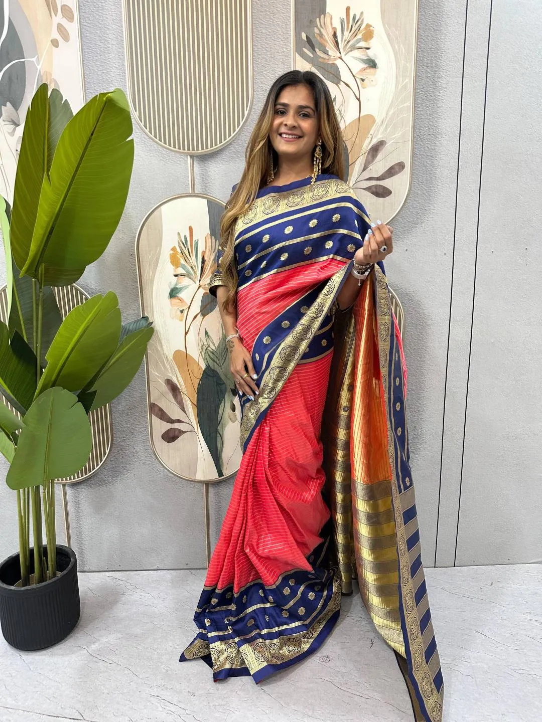 Latest SGT 238 Mysore Silk Jacquard Zip Gown Saree Wholesale Online Shopping 2026