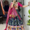 WMT 8084 Dola Silk Printed Kutchi Work Tranding Navratri Chaniya Choli