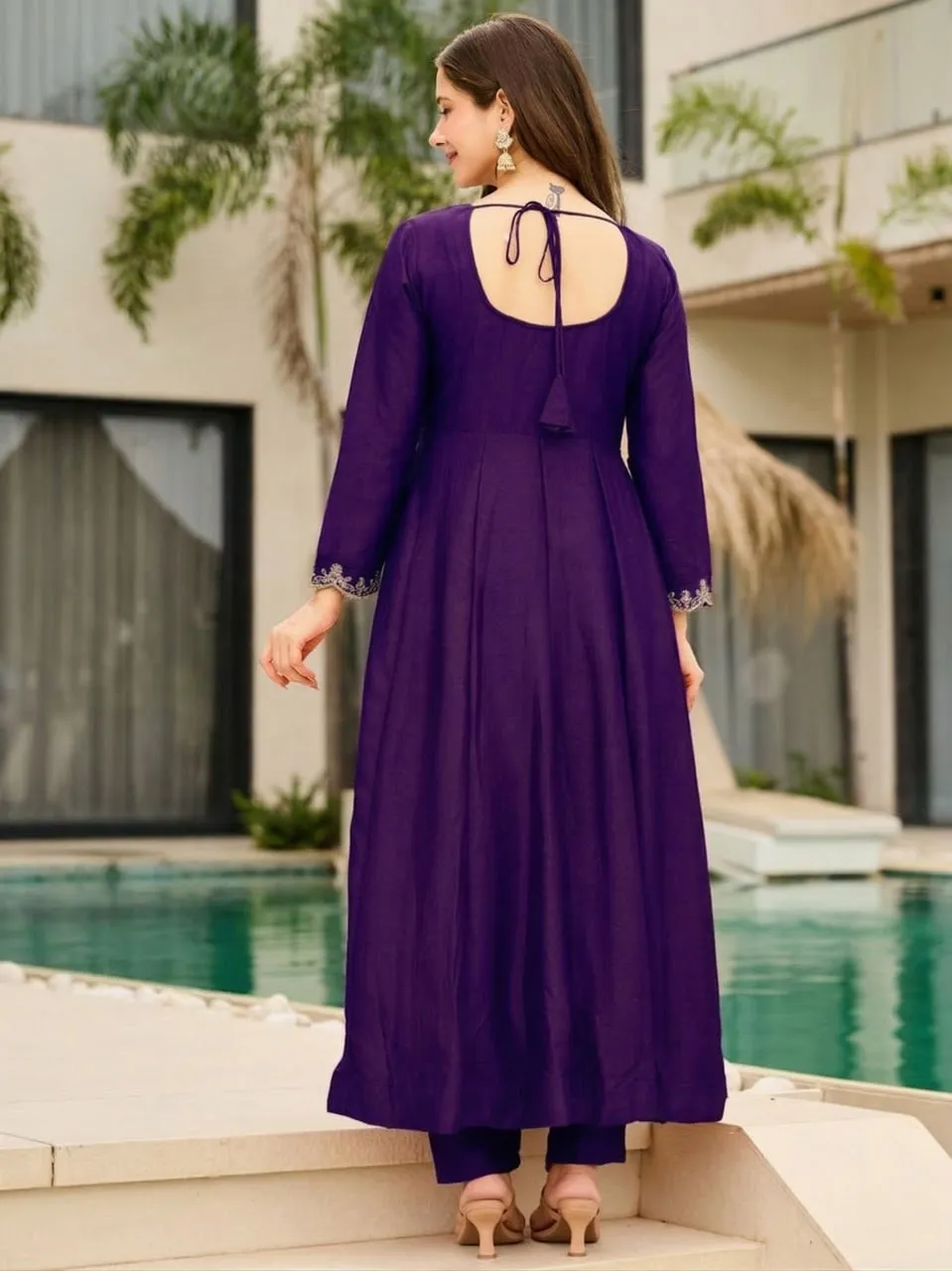 LFK 1001 Vichitra Party Wear Gown Wholesale Market in Mumbai