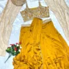 Beautiful Madhuri 267 Rangoli Sequence Work Fancy Ready To Wear Lehenga Saree 2026