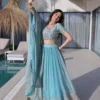Launching Mohini 7161 Fendi Silk Thread Embroidery Work Lehenga Choli 2026